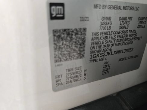 Used 2022 GMC Yukon XL Denali AWD/4WD image 40
