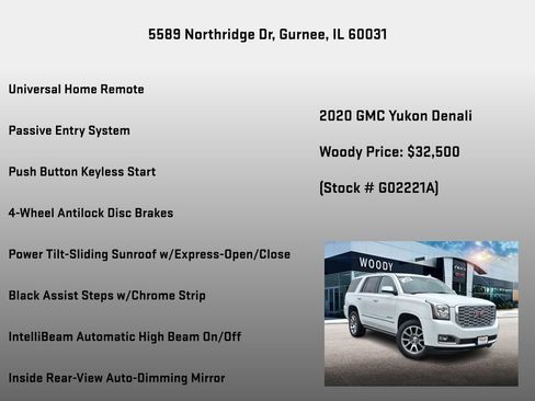 Used 2020 GMC Yukon Denali w/ Open Road Package image 37