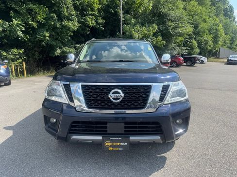 Used 2020 Nissan Armada Platinum w/ Captain's Chairs Package AWD/4WD image 2