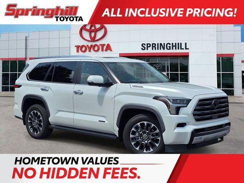 Used 2024 Toyota Sequoia Limited w/ Tow Technology Package AWD/4WD image 1