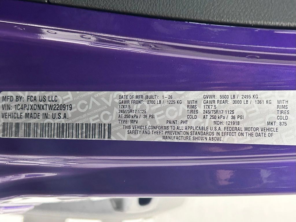 New 2026 Jeep Wrangler Unlimited Sport AWD/4WD image 23