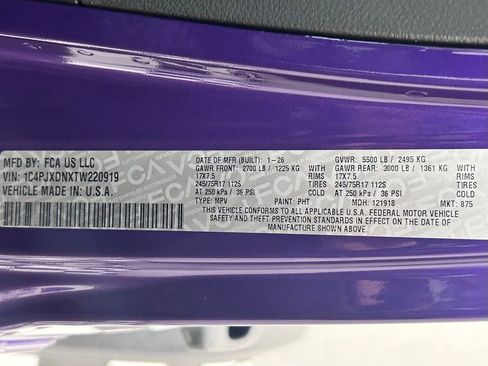 New 2026 Jeep Wrangler Unlimited Sport AWD/4WD image 23