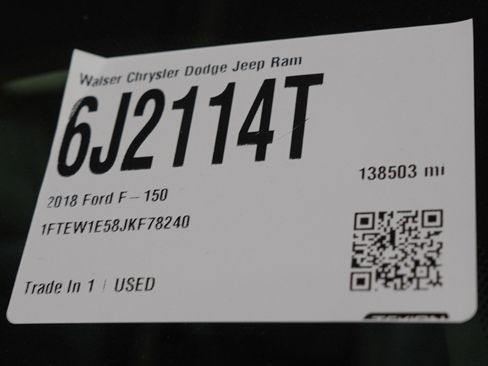 Used 2018 Ford F150 Lariat w/ Equipment Group 502A Luxury image 32