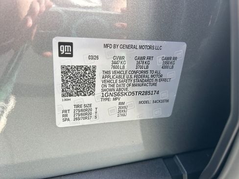 New 2026 Chevrolet Tahoe Premier AWD/4WD image 34