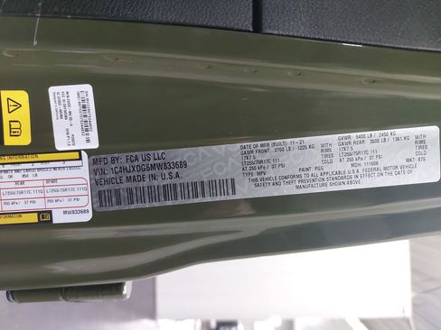 Used 2021 Jeep Wrangler Unlimited Sport image 34