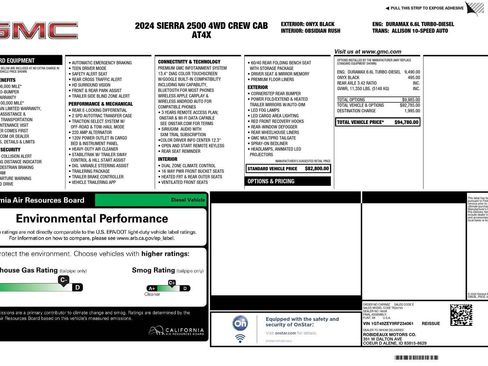 Used 2024 GMC Sierra 2500 AT4X image 48