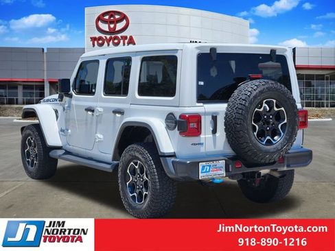 Used 2022 Jeep Wrangler Unlimited Rubicon 4xe w/ Cold Weather Group AWD/4WD image 8