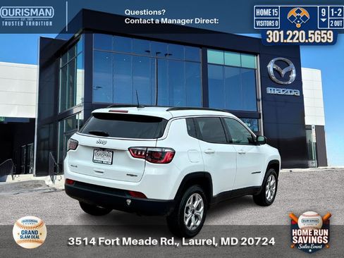 Used 2025 Jeep Compass Latitude w/ Sun & Sound Group image 2