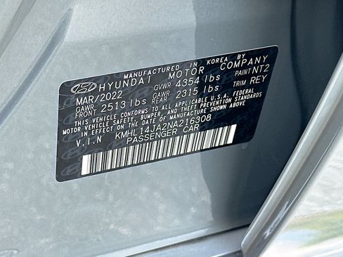 Used 2022 Hyundai Sonata SEL w/ Convenience Package FWD image 24