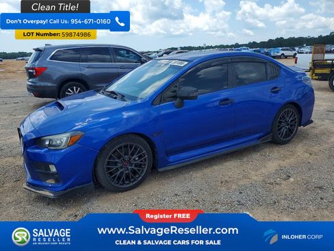 Used 2016 Subaru WRX STI AWD/4WD image 1