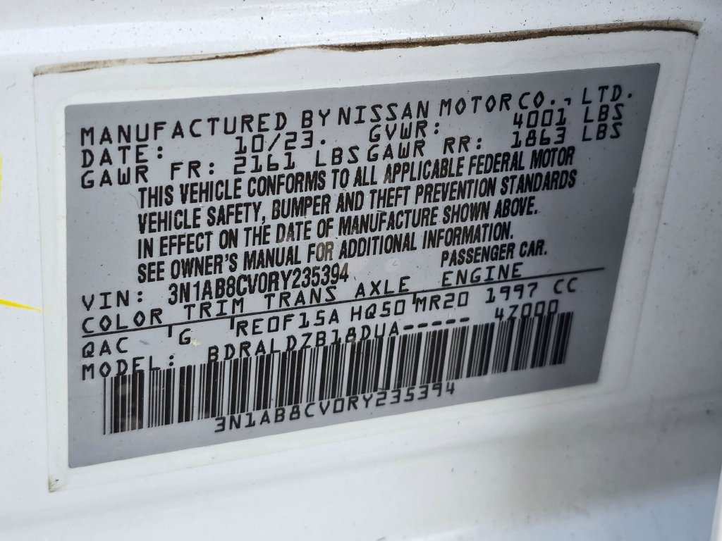 Used 2024 Nissan Sentra SV FWD image 29