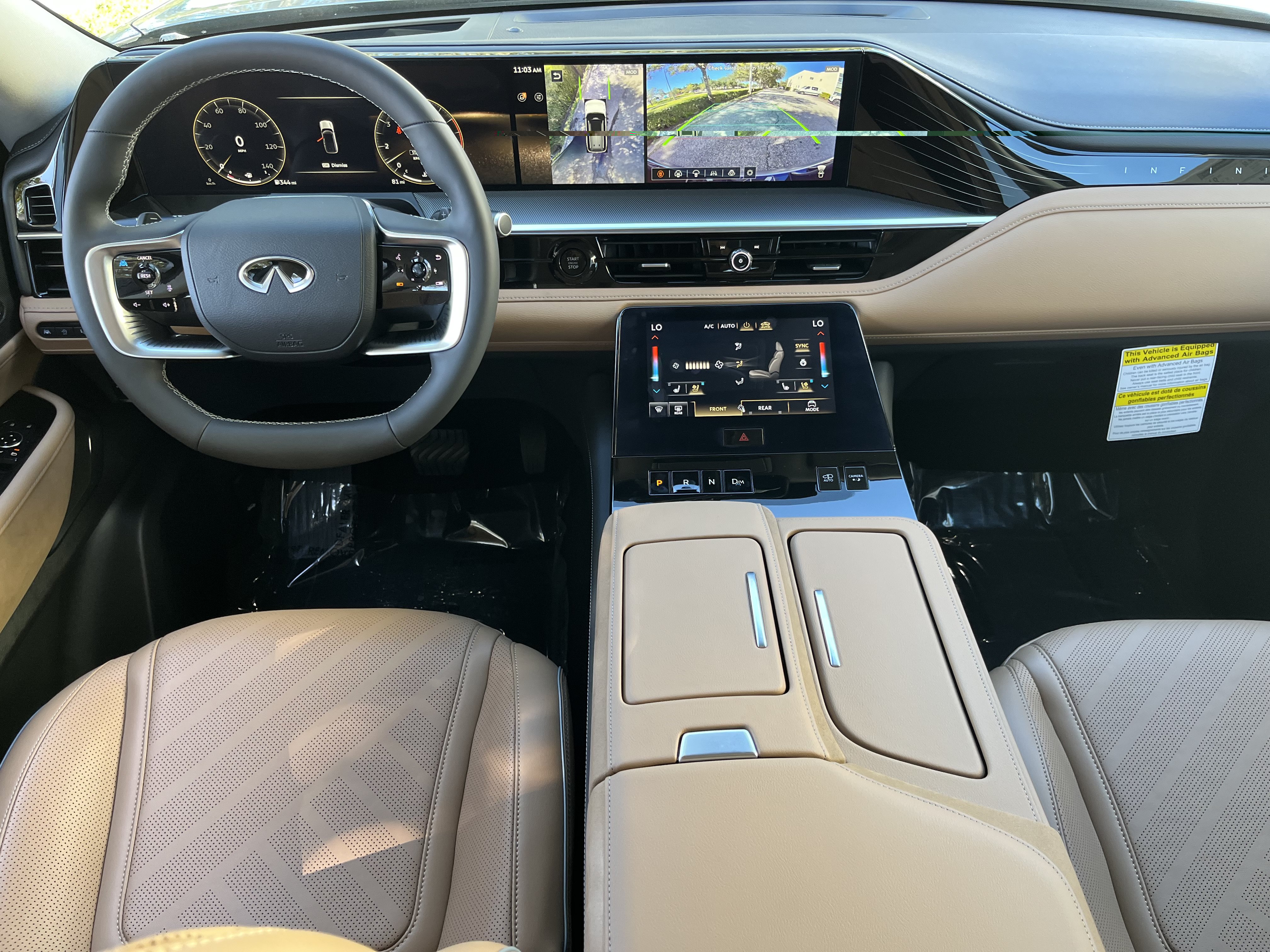 New 2027 INFINITI QX80 Luxe w/ Cargo Package RWD image 15
