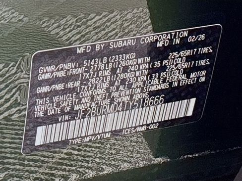 New 2026 Subaru Outback Wilderness image 34