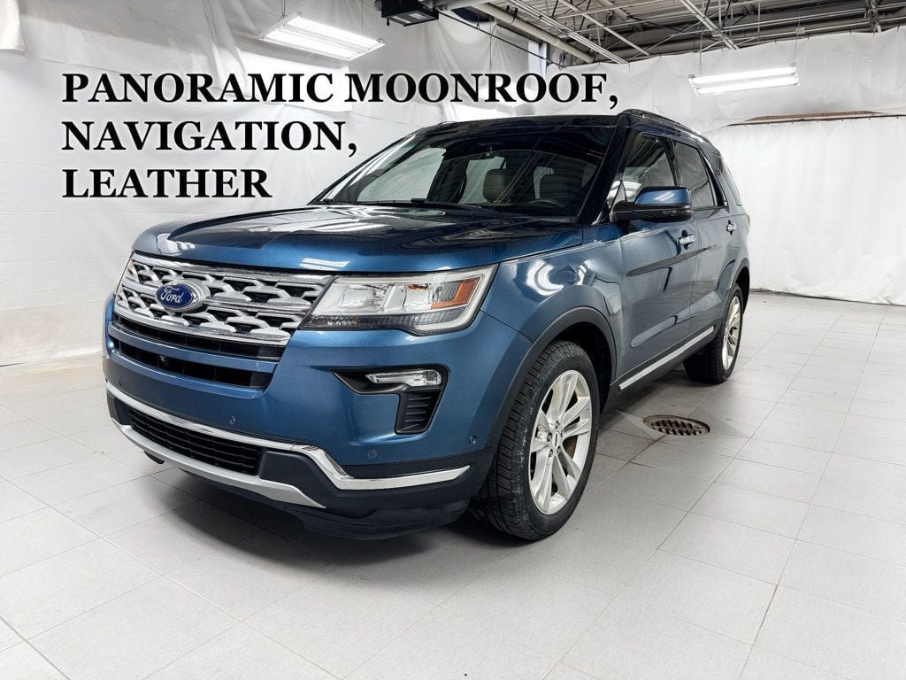 Used 2018 Ford Explorer Limited w/ Equipment Group 301A AWD/4WD image 1