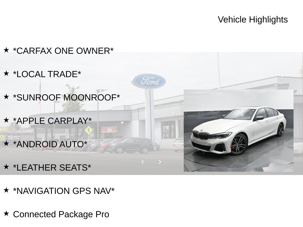 Used 2020 BMW M340i w/ Premium Package RWD image 9