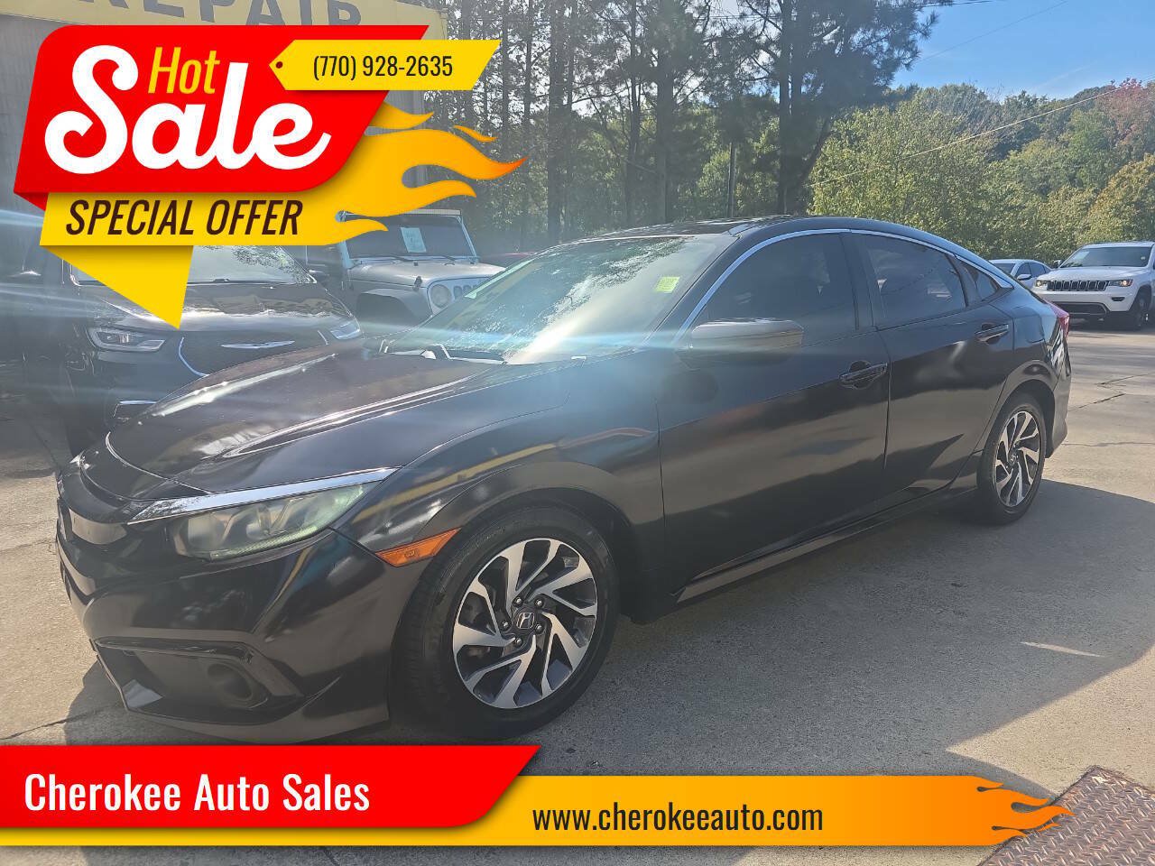 Used 2018 Honda Civic EX image 1