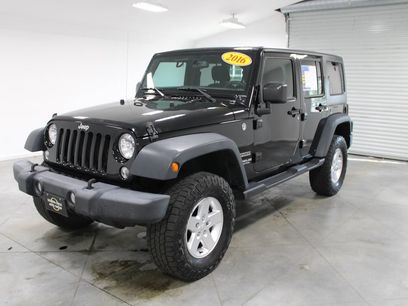 Used 2016 Jeep Wrangler Unlimited Sport w/ Quick Order Package 24S