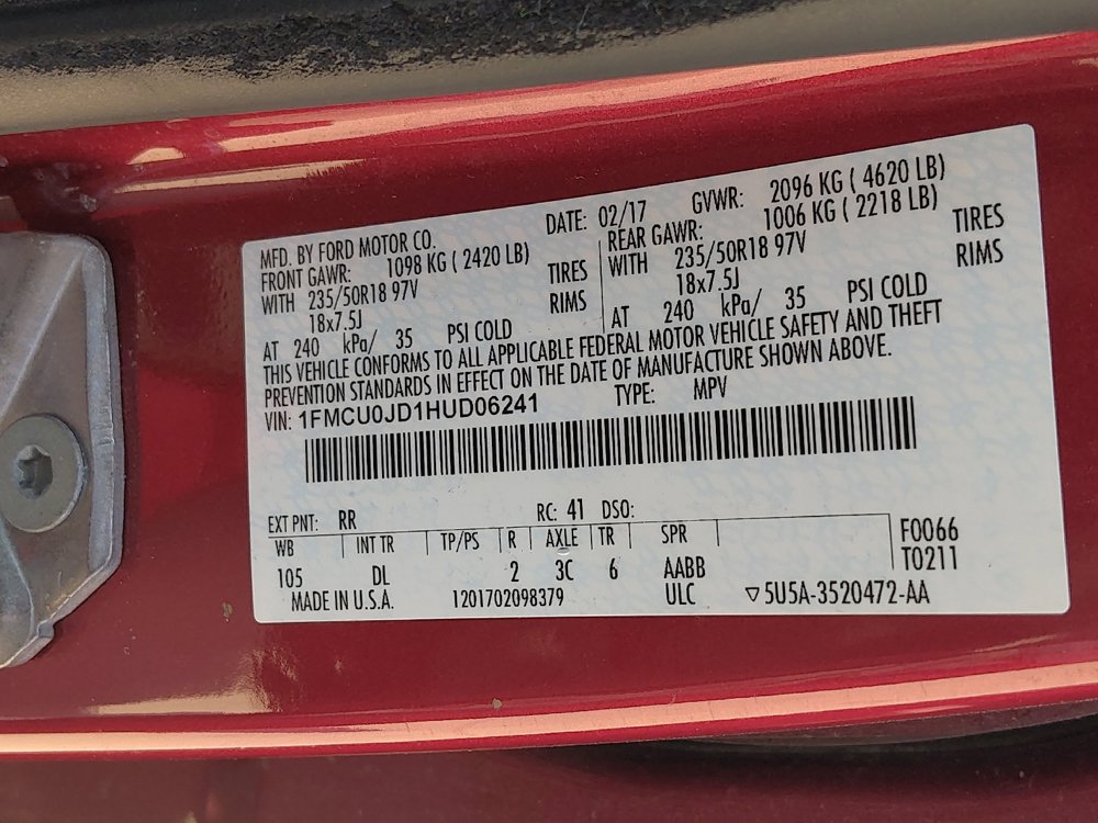 Used 2017 Ford Escape Titanium FWD image 33