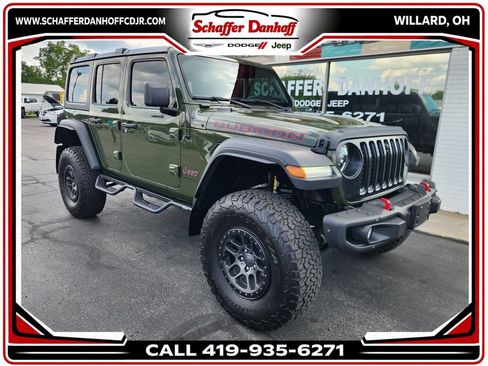 Used 2023 Jeep Wrangler Unlimited Rubicon w/ Xtreme Recon 35" Tire Package AWD/4WD image 1