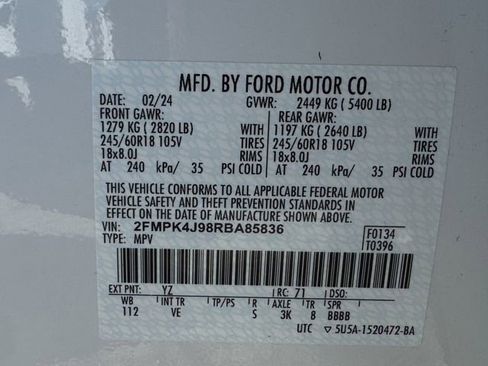 Certified 2024 Ford Edge SEL image 33