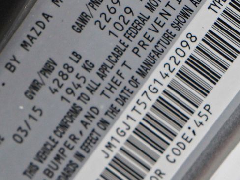 Used 2016 MAZDA MAZDA6 Touring w/ Touring Technology Package image 22