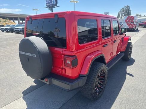 Used 2021 Jeep Wrangler Unlimited Sahara w/ LED Lighting Group AWD/4WD image 6