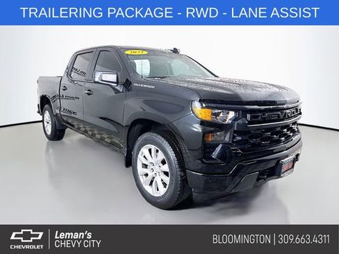 Used 2022 Chevrolet Silverado 1500 Custom image 1