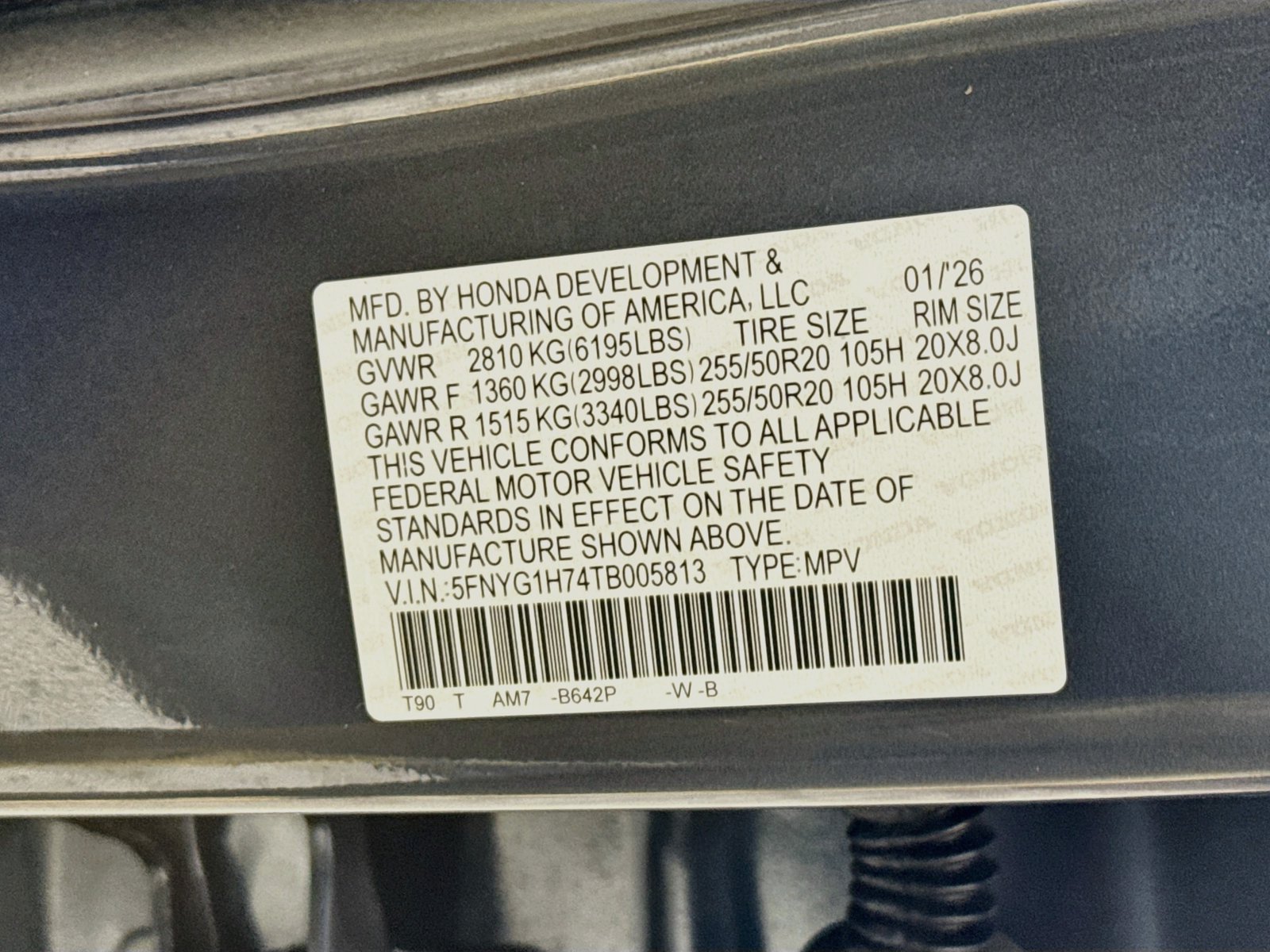 Used 2026 Honda Pilot Touring image 31