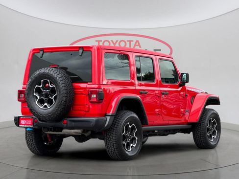 Used 2021 Jeep Wrangler Unlimited Rubicon 4xe w/ Steel Bumper Group AWD/4WD image 3