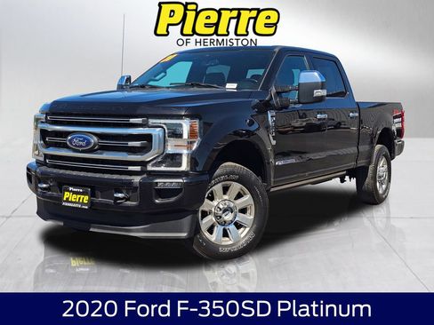 Used 2020 Ford F350 Platinum w/ FX4 Off-Road Package AWD/4WD image 1