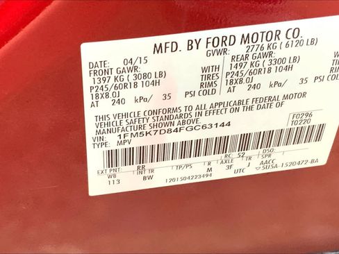 Used 2015 Ford Explorer XLT w/ Equipment Group 202B image 35