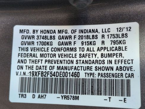 Used 2013 Honda Civic LX image 32