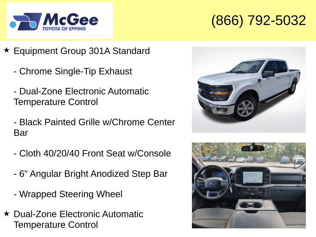 Used 2025 Ford F150 XLT w/ Equipment Group 301A Standard AWD/4WD image 8