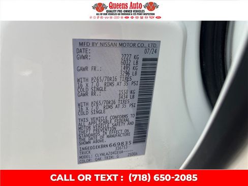 Used 2024 Nissan Frontier S AWD/4WD image 25