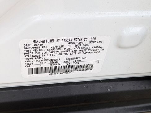 New 2026 Nissan Leaf SV+ w/ Floor Mat Package (SV+) image 35