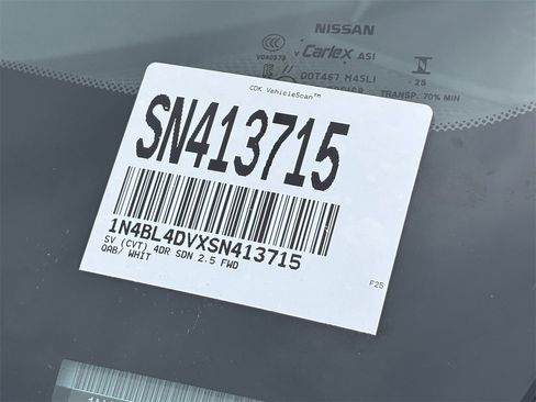 New 2025 Nissan Altima 2.5 SV w/ SV Special Edition Package image 36