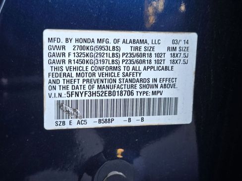 Used 2014 Honda Pilot EX-L image 16