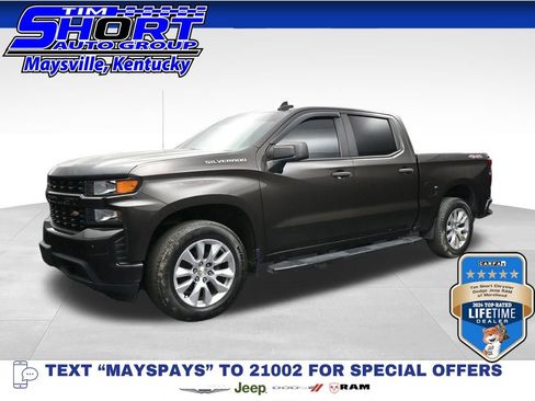 Used 2021 Chevrolet Silverado 1500 Custom w/ Safety Confidence Package AWD/4WD image 1