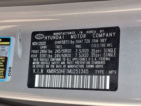 Used 2021 Hyundai Palisade Limited AWD/4WD image 29