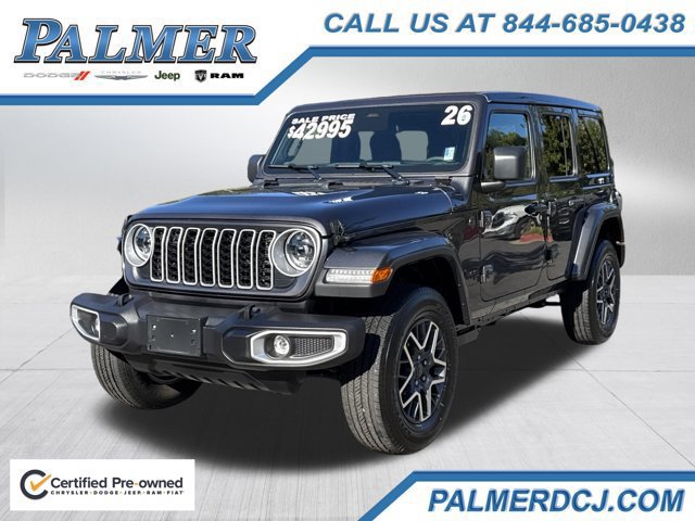 Certified 2026 Jeep Wrangler Unlimited Sahara AWD/4WD image 1