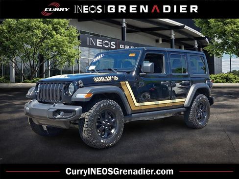 Used 2021 Jeep Wrangler Unlimited Sport AWD/4WD image 1