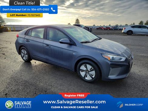 Used 2018 Hyundai Ioniq Blue image 5