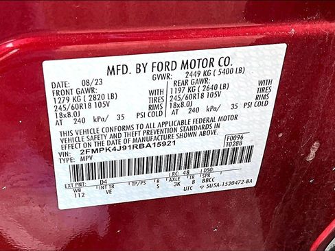 Used 2024 Ford Edge SEL w/ Convenience Package AWD/4WD image 36