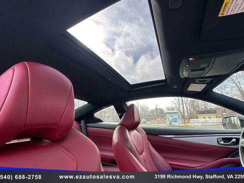 Used 2018 INFINITI Q60 Red Sport 400 w/ Sensory Package 3.0T Sport image 34