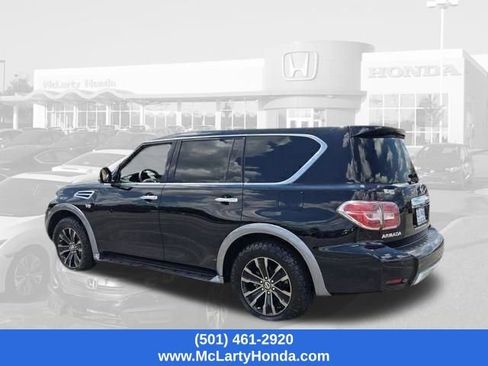 Used 2018 Nissan Armada Platinum w/ Captain Seat Package RWD image 3