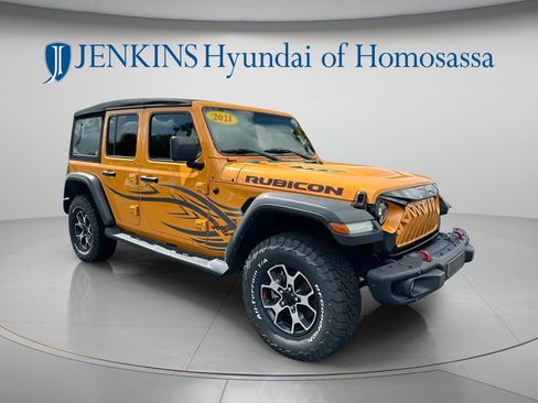 Used 2021 Jeep Wrangler Unlimited Rubicon AWD/4WD image 1