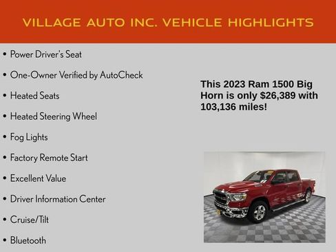Used 2023 RAM 1500 Big Horn AWD/4WD image 14