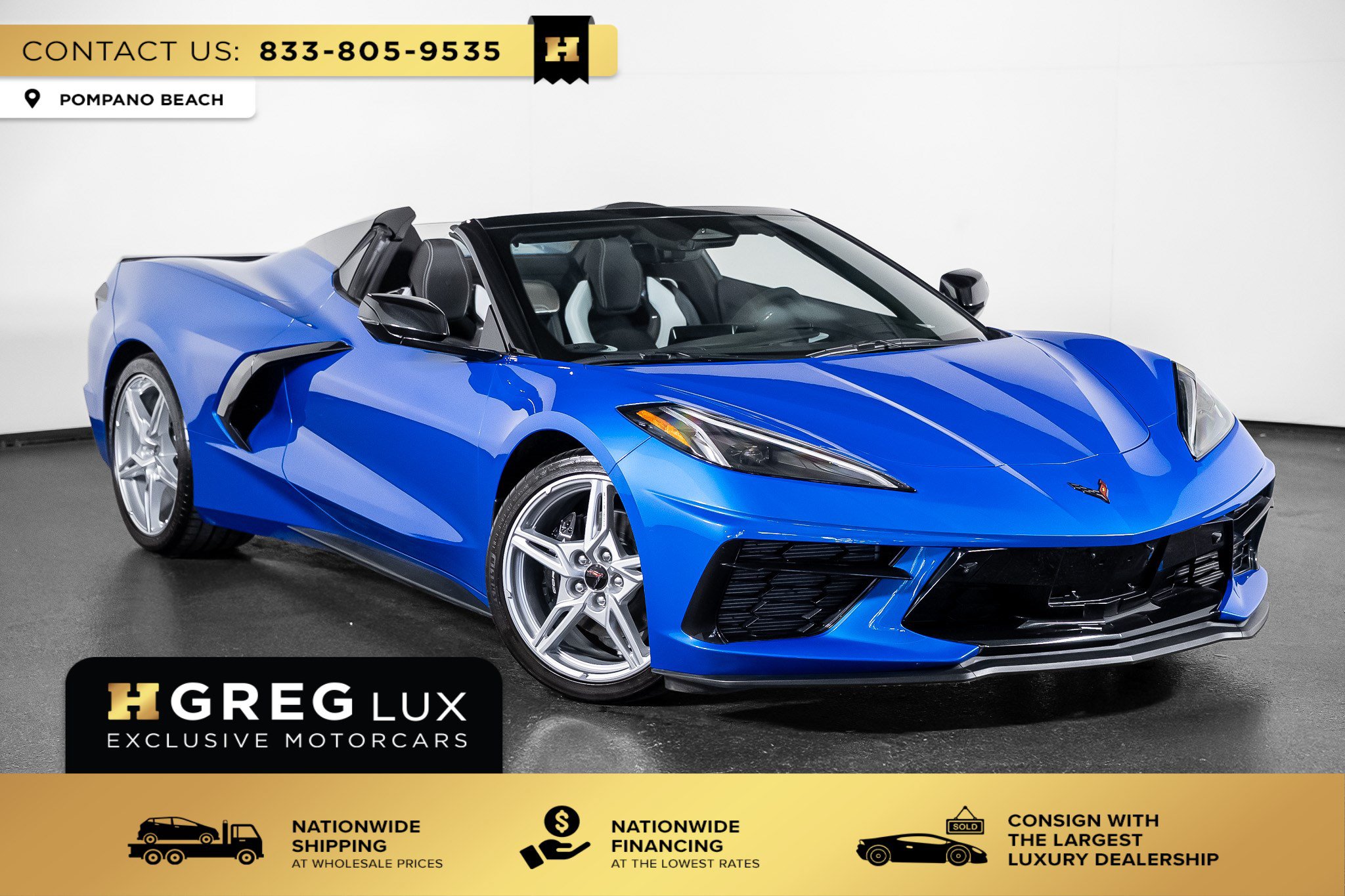 Used 2024 Chevrolet Corvette Stingray Preferred Conv RWD image 1
