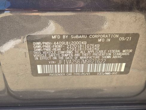 Used 2021 Subaru WRX STI AWD/4WD image 32
