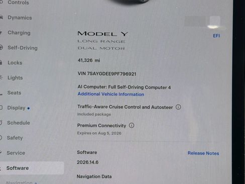 Used 2023 Tesla Model Y Long Range AWD/4WD image 2